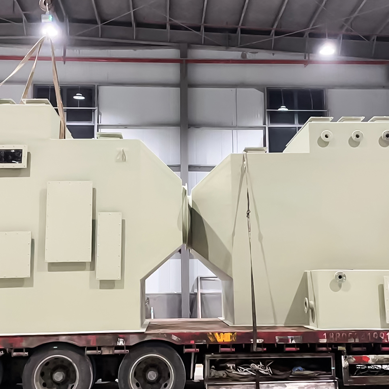 FRP vaakasuora pesuri torni