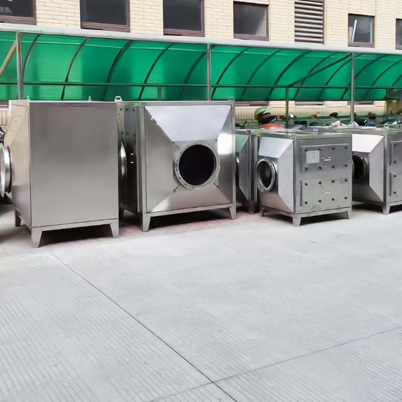 304 ruostumattomasta teräksestä valmistettu aktiivihiiliadsorptiolaatikon laatikkorakenne