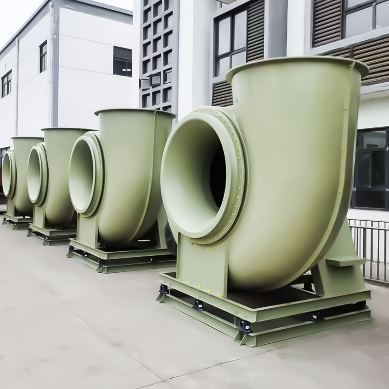 FRP keski- ja matalapaineiset korroosionestopuhaltimet