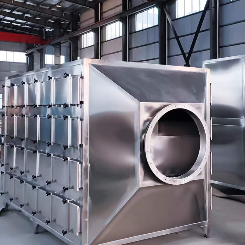 304 ruostumattomasta teräksestä valmistettu aktiivihiiliadsorptiolaatikon laatikkorakenne