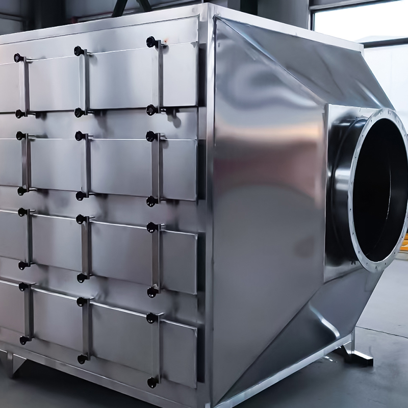 304 ruostumattomasta teräksestä valmistettu aktiivihiiliadsorptiolaatikon laatikkorakenne