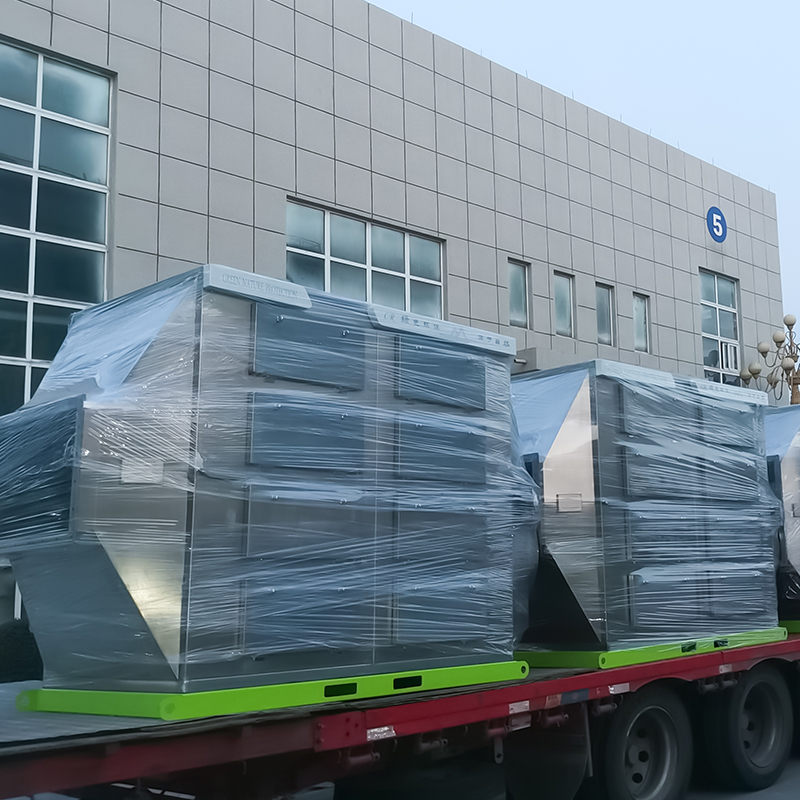 304 ruostumattomasta teräksestä valmistettu aktiivihiiliadsorptiolaatikon laatikkorakenne