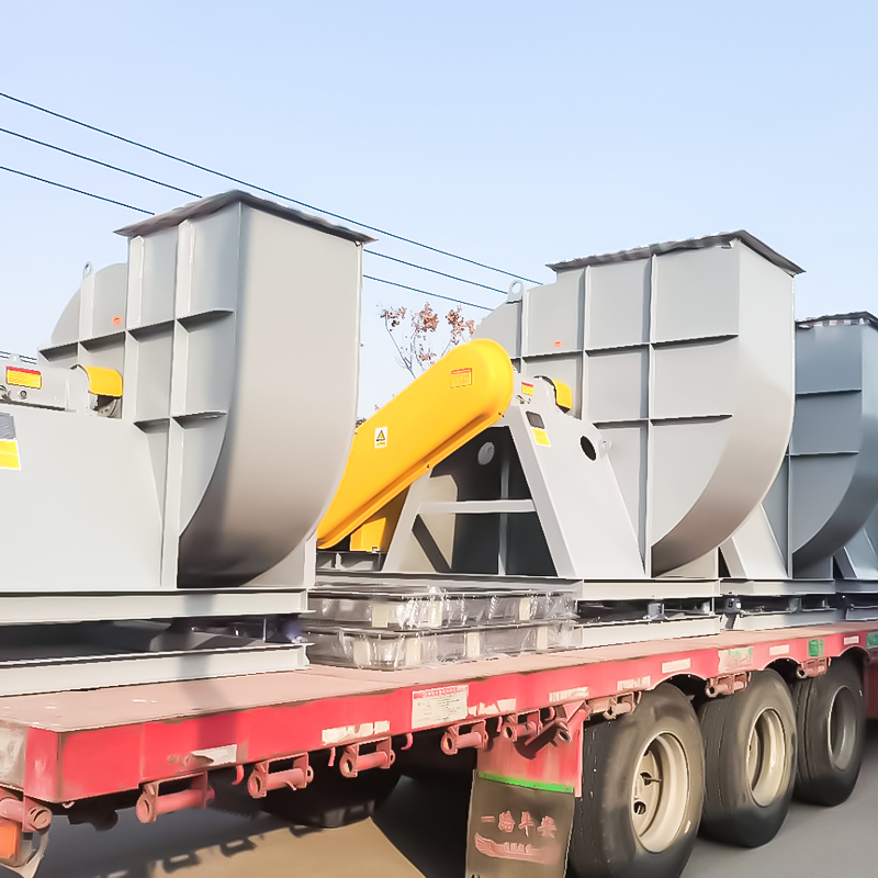 Hiiliteräksinen keskipakotuuletin