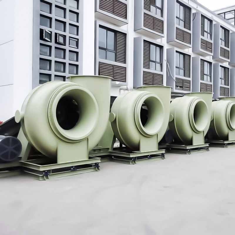 FRP keski- ja matalapaineiset korroosionestopuhaltimet