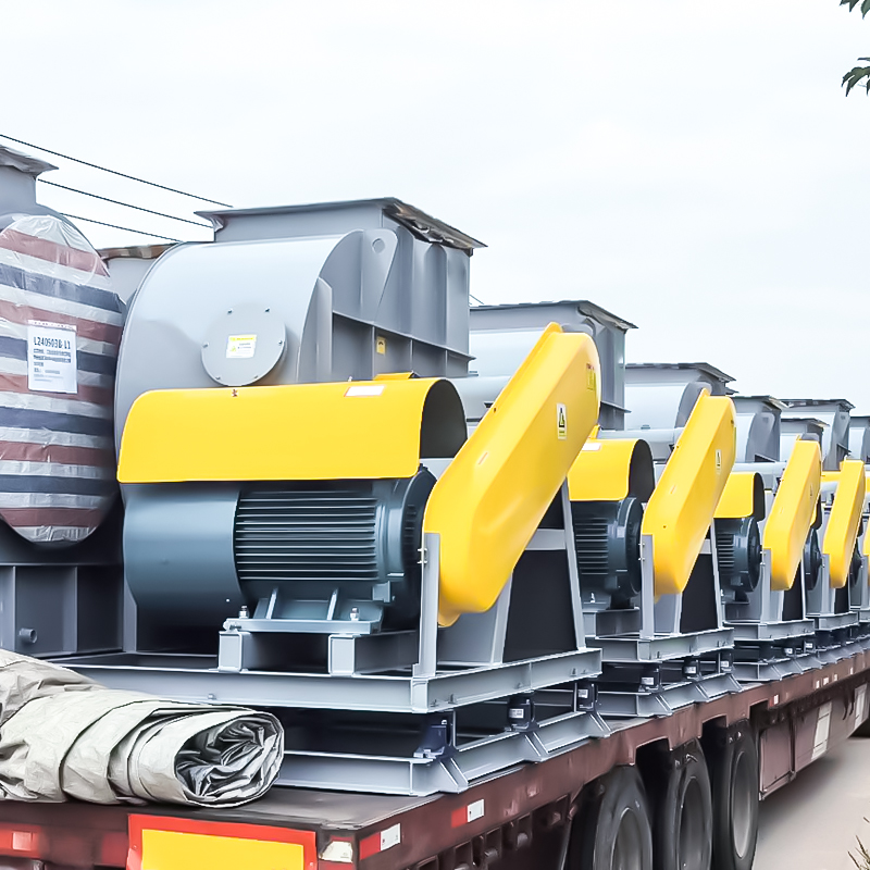 Hiiliteräksinen keskipakotuuletin