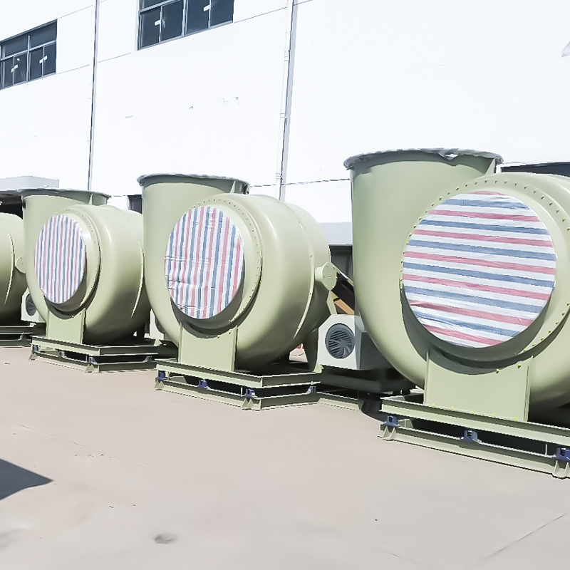 FRP keski- ja matalapaineiset korroosionestopuhaltimet