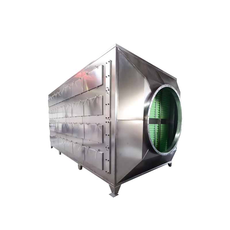 304 ruostumattomasta teräksestä valmistettu aktiivihiiliadsorptiolaatikon laatikkorakenne