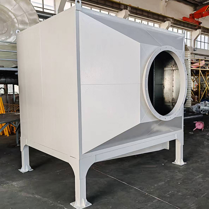 Ylhäältä ja sivulta ladattava hiiliteräksinen aktiivihiiliadsorptiolaatikko